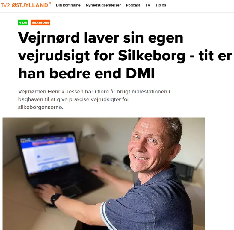 Artikel på tv2oj.dk