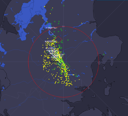 Thunder over Silkeborg at 18:33 den 12/7-2010